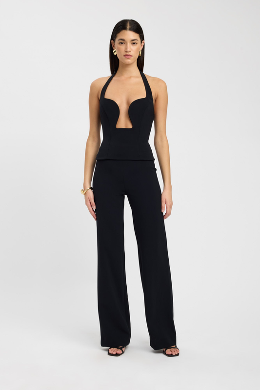 Corset Top in Black – Philippa by Maravesse
