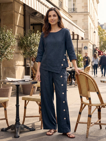 Linen Blouse – Valentina by Maravesse (18)