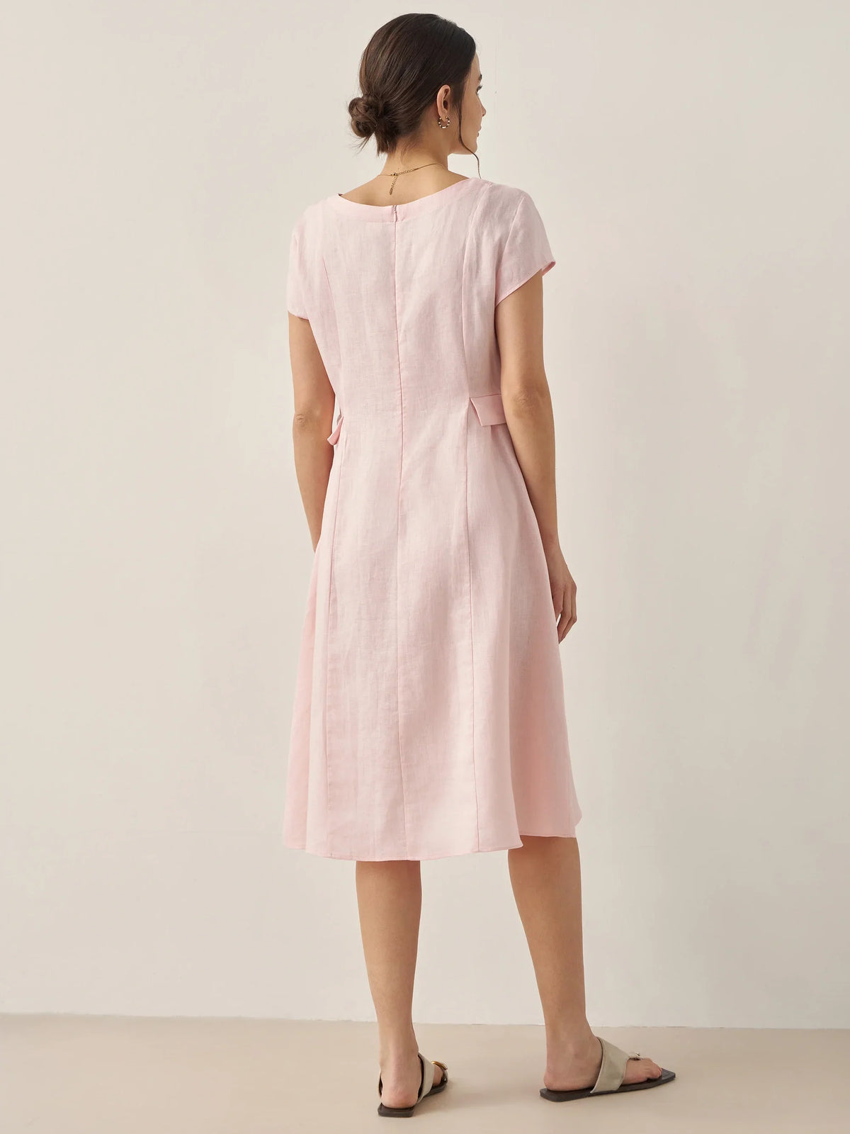 Linen Midi Dress – Romy by Maravesse (9)