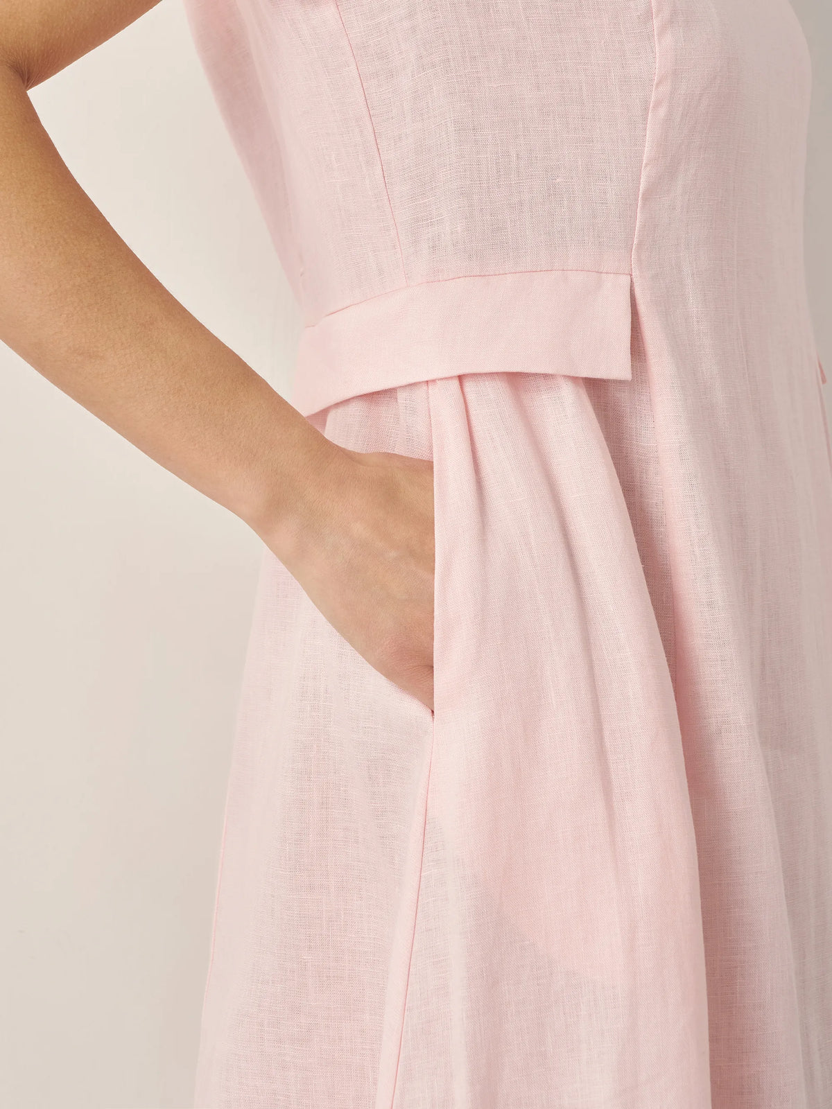 Linen Midi Dress – Romy by Maravesse (5)