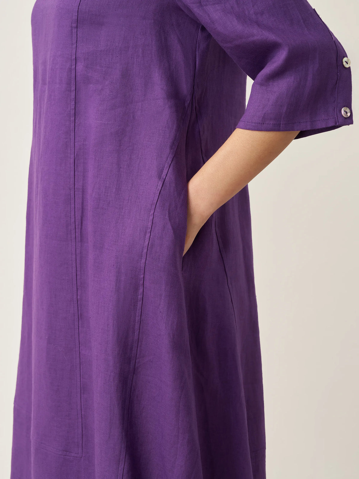 Linen Midi Dress – Noor by Maravesse (12)