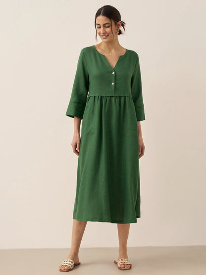 Linen Midi Dress – Odette by Maravesse (30)