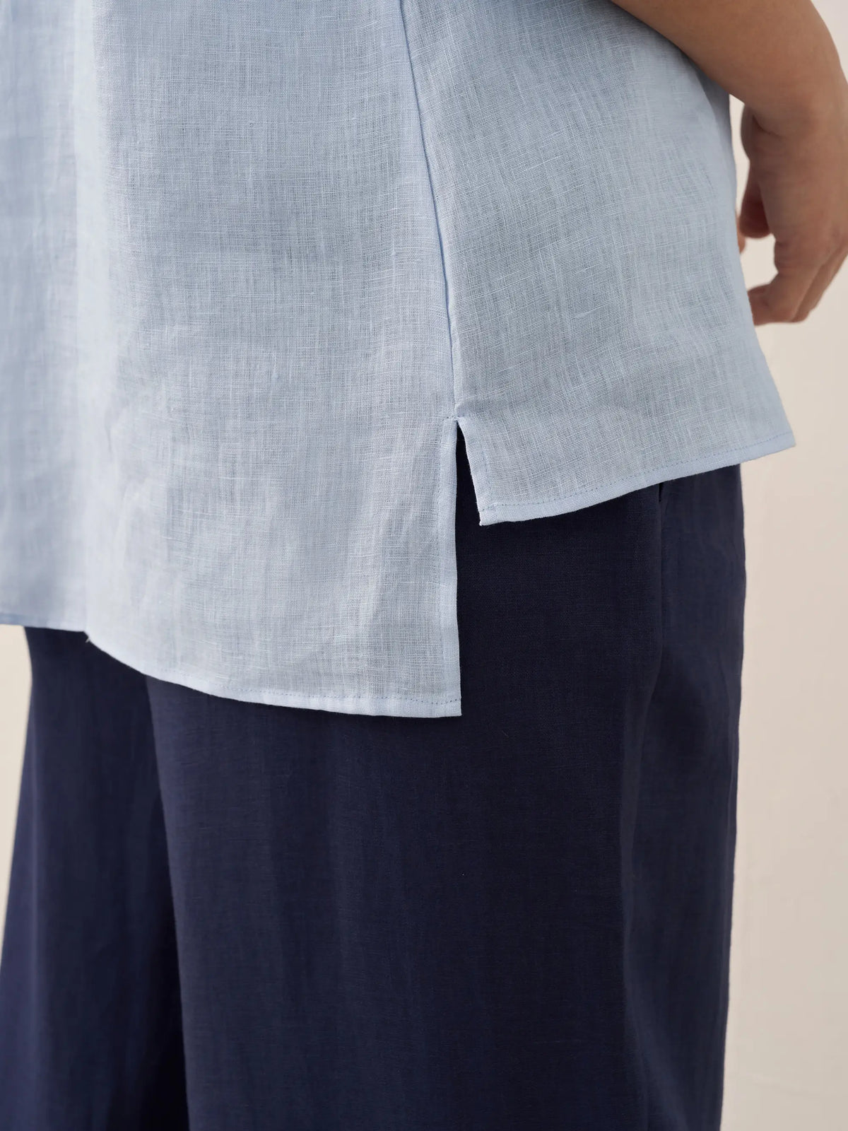 A-Line Linen Blouse – Delphine by Maravesse (20)