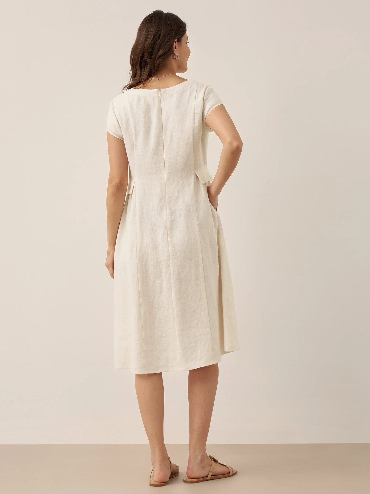 Linen Midi Dress – Romy by Maravesse (19)