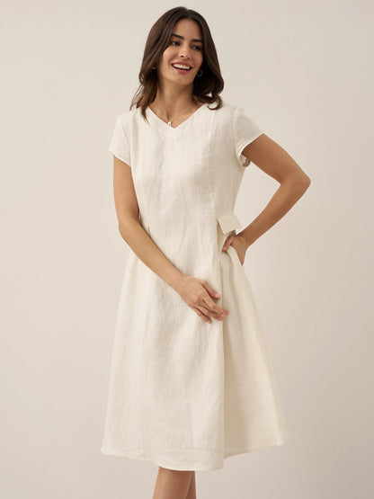 Linen Midi Dress – Romy by Maravesse (21)