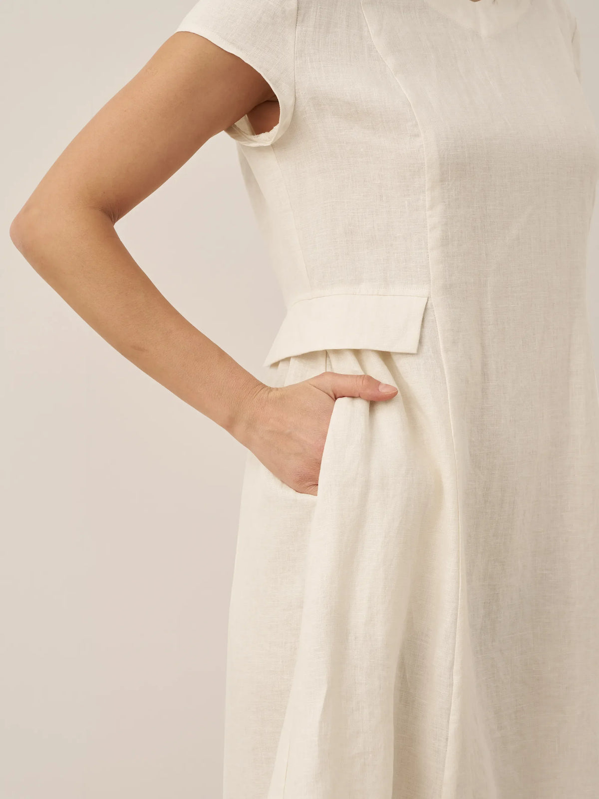 Linen Midi Dress – Romy by Maravesse (16)