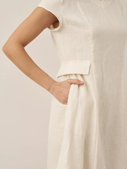 Linen Midi Dress – Romy by Maravesse (16)