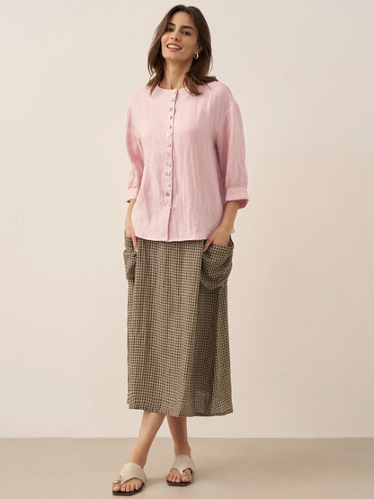 Linen Blouse – Odette by Maravesse (15)