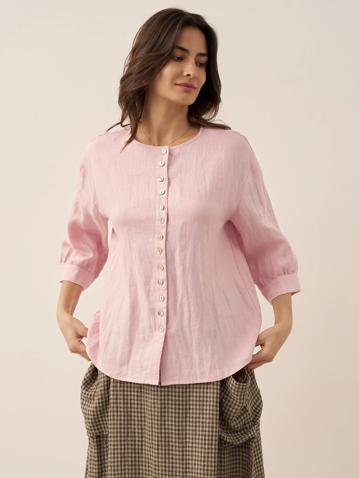 Linen Blouse – Odette by Maravesse (14)