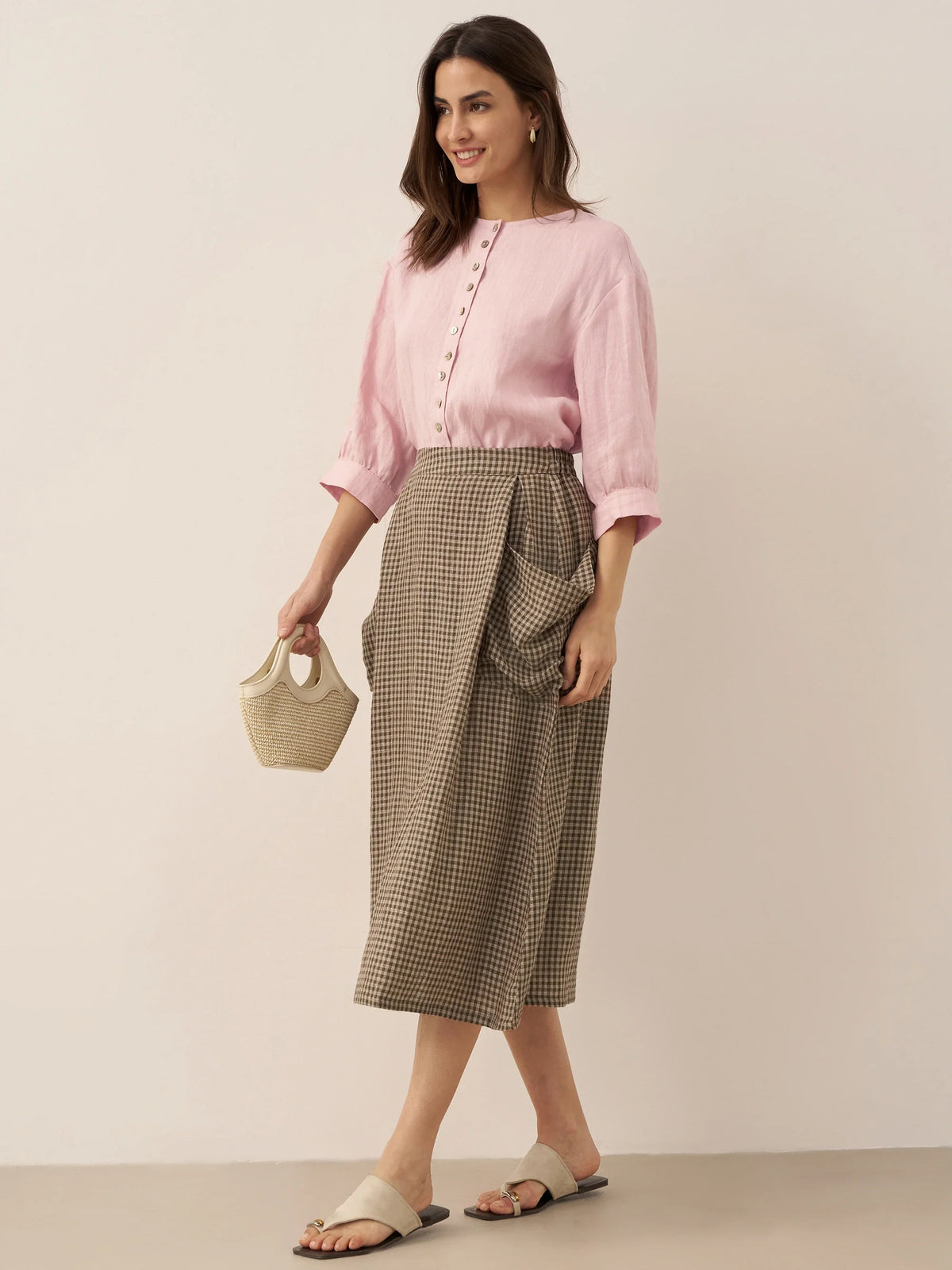 Linen Blouse – Odette by Maravesse (16)