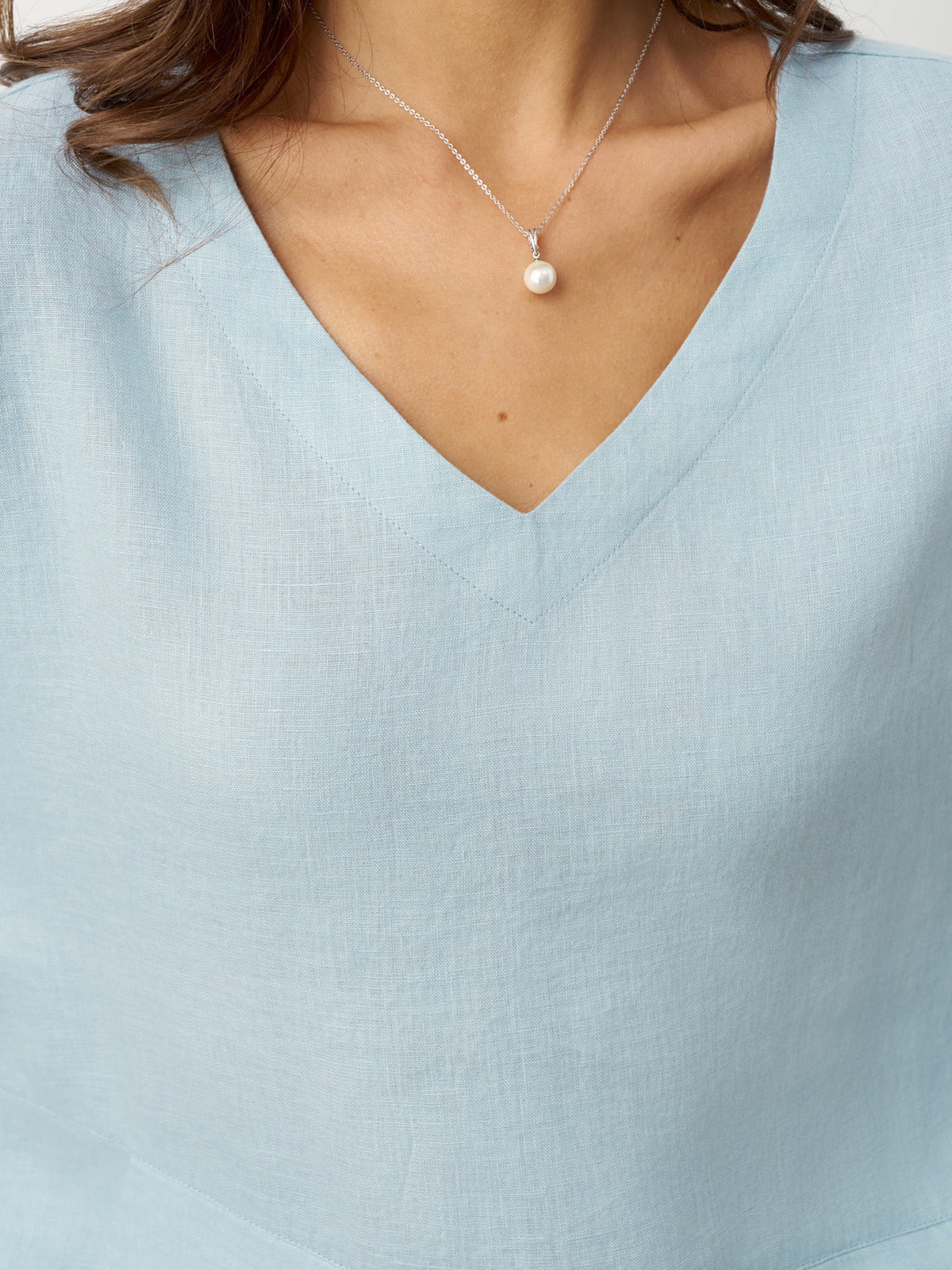 Pleated Linen Blouse – Celine by Maravesse (8)