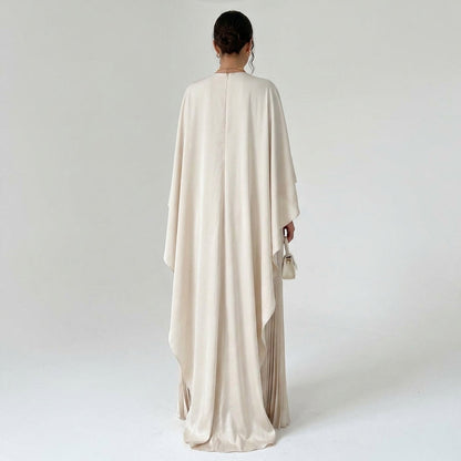 Pleated Chiffon Maxi Dress – Thais by Maravesse (3)
