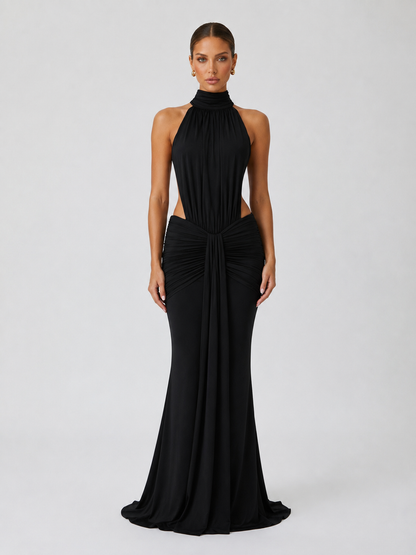 Gown in Black – Astrid by Maravesse