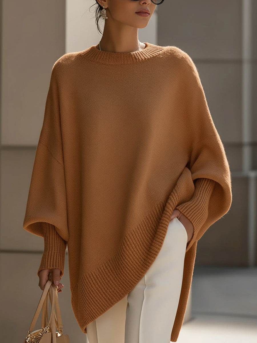 Oversized Cardigan in Caramel – Noor by Maravesse