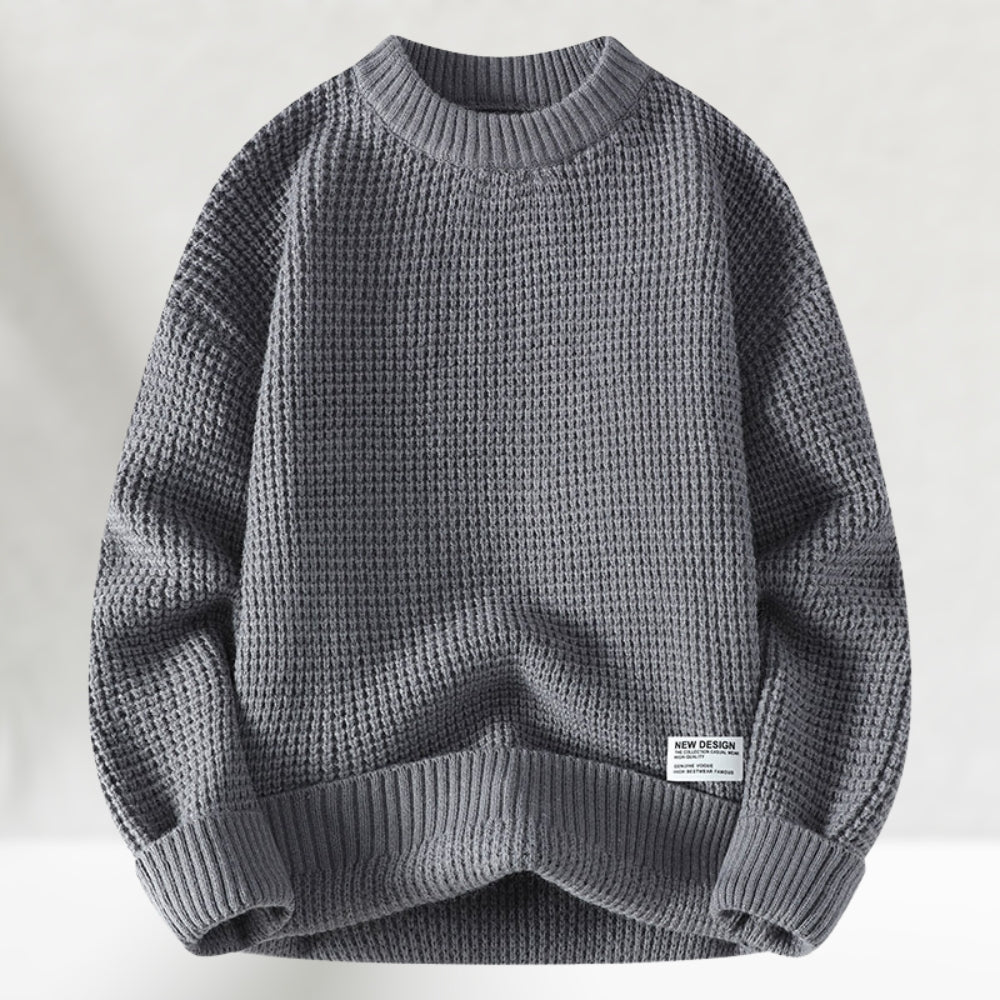 Jumper in Light Grey – Amara by Maravesse