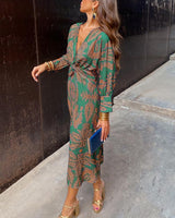 Berenice | Printed Midi Dress