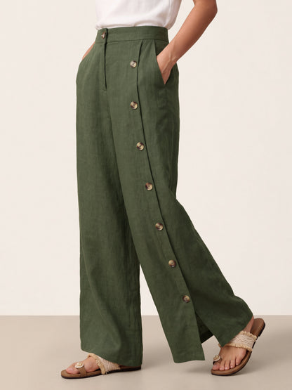 Linen Trousers – Lucille by Maravesse (31)