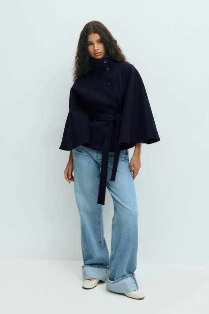 Belted Cape – Juliette by Maravesse (2)