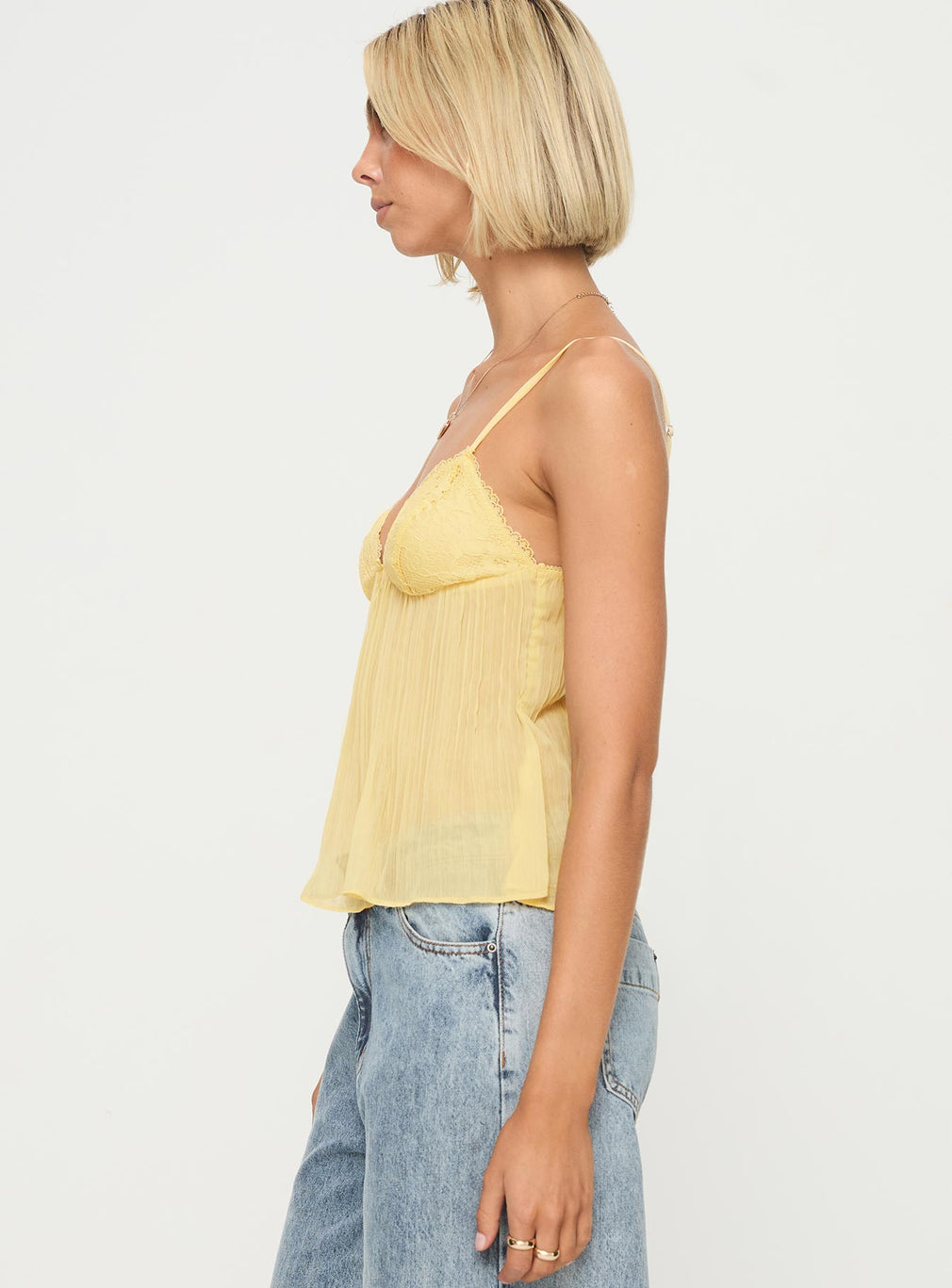 Lace Pleated Top – Elodie by Maravesse (3)