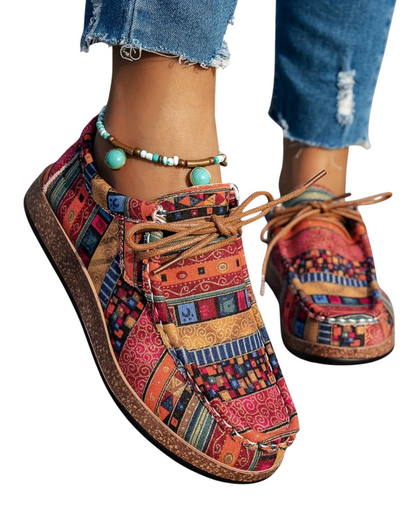 Sneakers in Red – Anouk by Maravesse