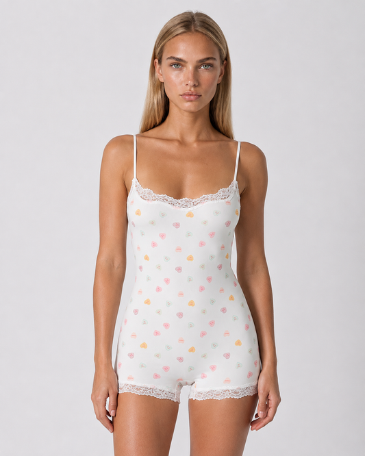 Lace Playsuit – Camille by Maravesse