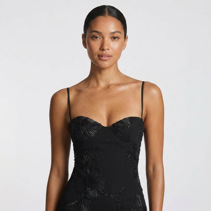 Lace Corset Maxi Dress – Odile by Maravesse (3)