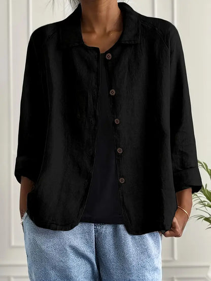 Blouse in Black – Sabine by Maravesse