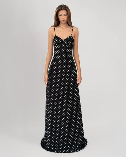 Polka Maxi Dress – Daphne by Maravesse (6)