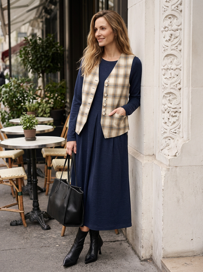Wool Midi Dress – Sabine by Maravesse (26)