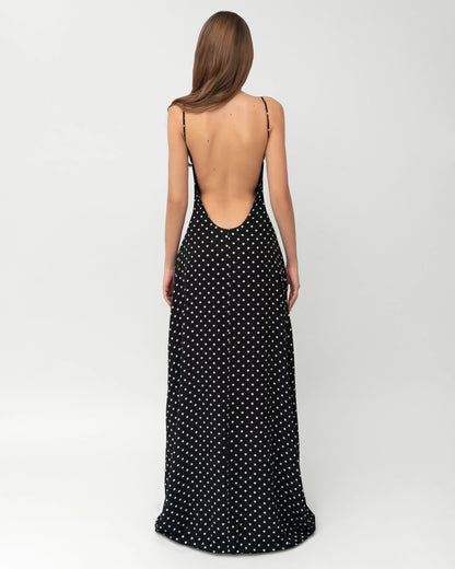 Polka Maxi Dress – Daphne by Maravesse (4)