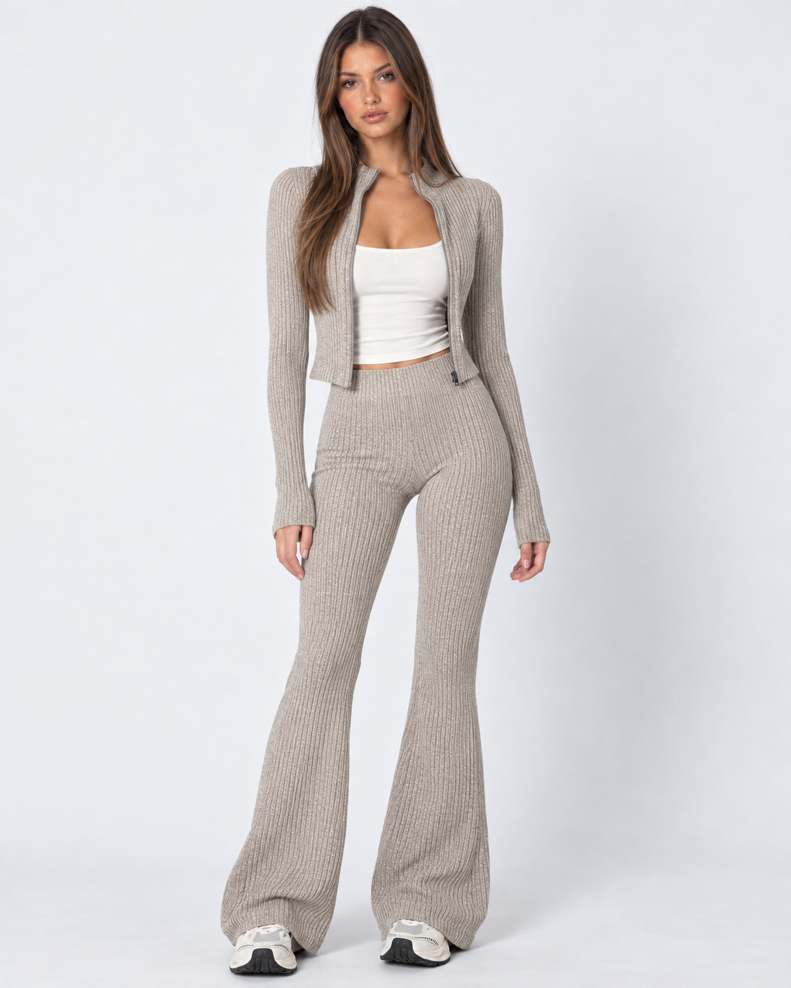 Knit Set in Beige – Clementine by Maravesse
