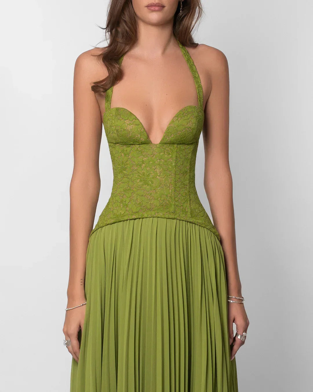 Lace Chiffon Maxi Dress – Elara by Maravesse (2)