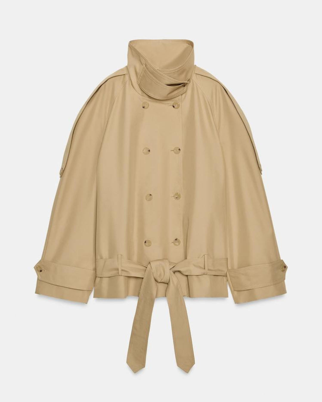 Cropped Trench Coat – Sienna by Maravesse (6)