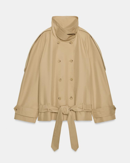 Cropped Trench Coat – Sienna by Maravesse (6)