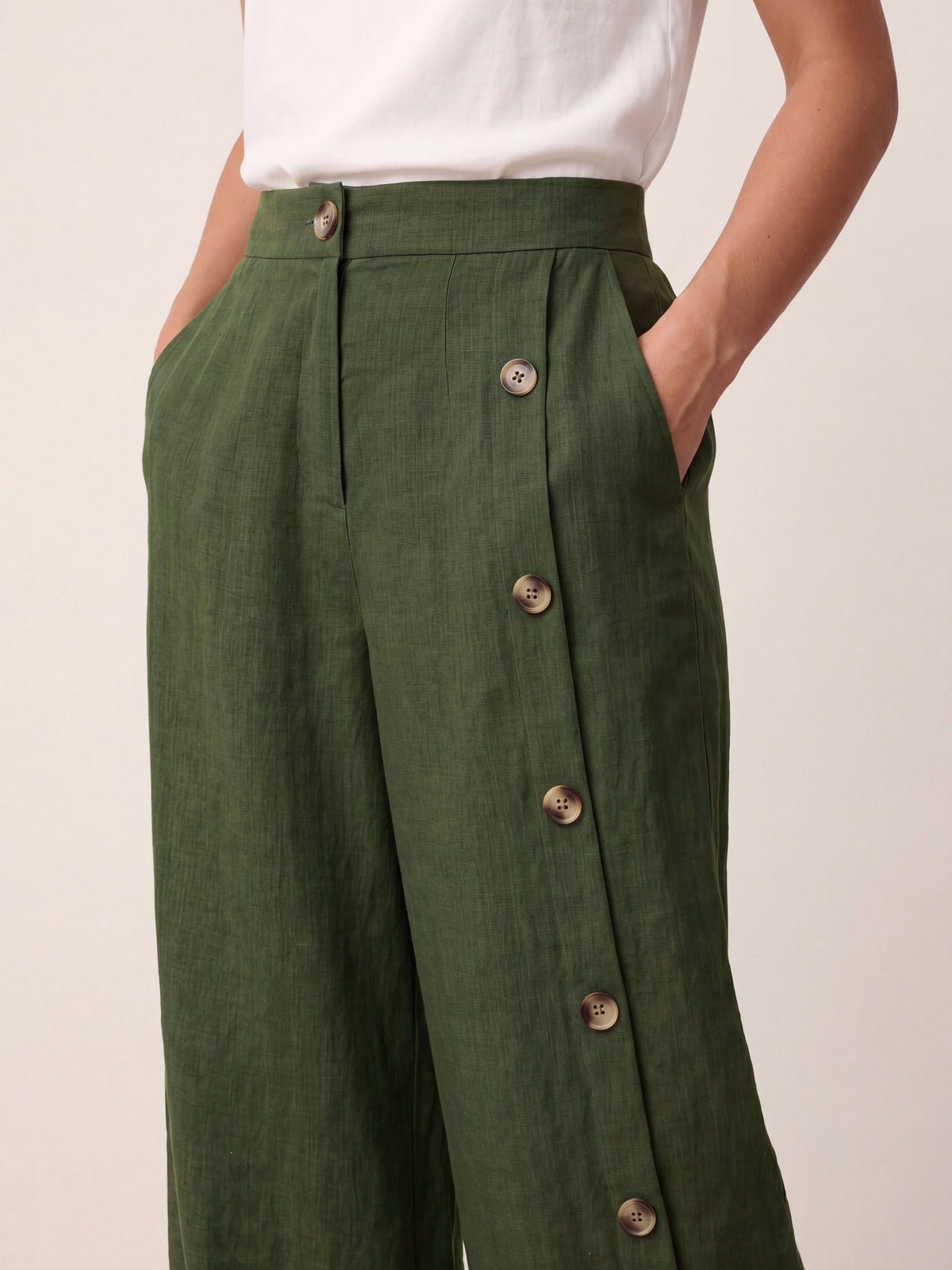Linen Trousers – Lucille by Maravesse (32)