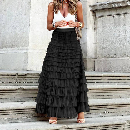 A-Line Tulle Skirt – Isolde by Maravesse (4)