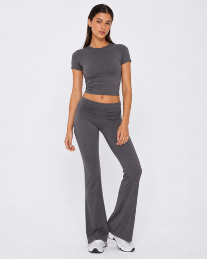 Co-ord Set in Dark Grey – Rosalind by Maravesse