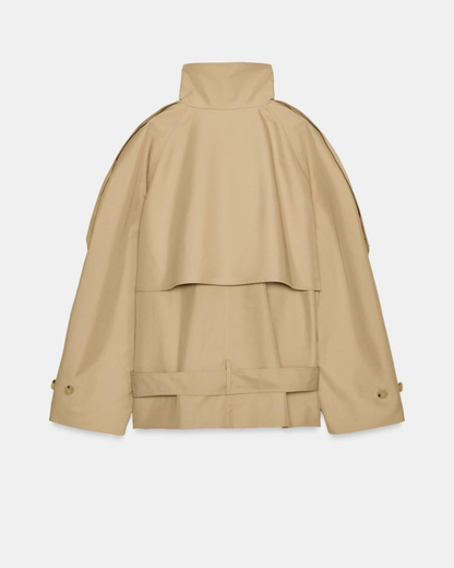 Cropped Trench Coat – Sienna by Maravesse (7)