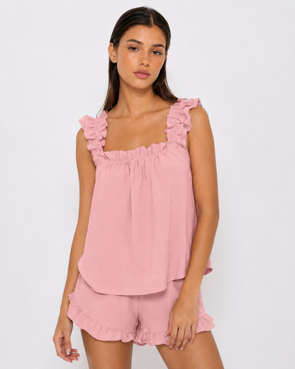 Ruffle Co-ord Set – Celine by Maravesse (34)