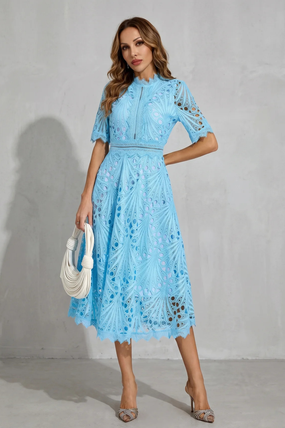 Lace Midi Dress – Fleur by Maravesse (8)