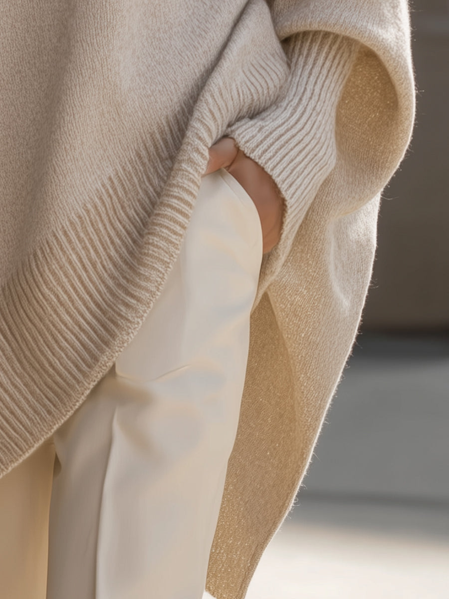 Wool Oversized Jumper – Ottilie by Maravesse (5)