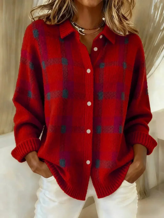 Jumper in Red – Colette by Maravesse
