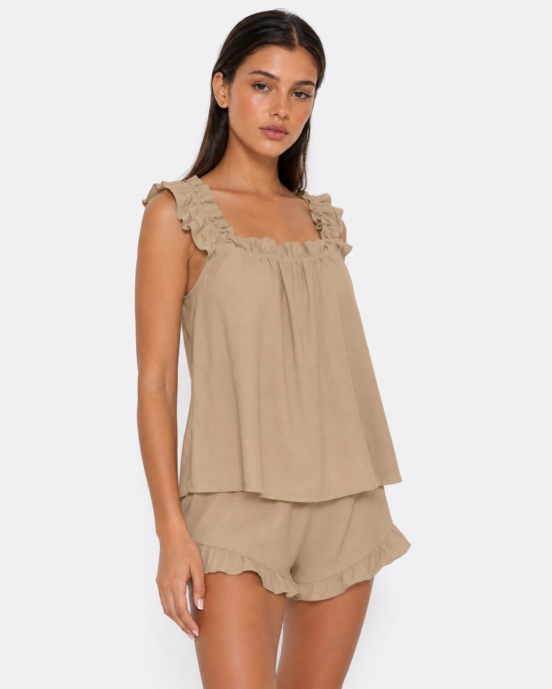 Ruffle Co-ord Set – Celine by Maravesse (27)