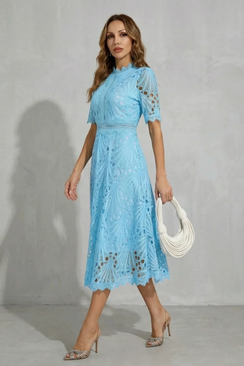 Lace Midi Dress – Fleur by Maravesse (9)
