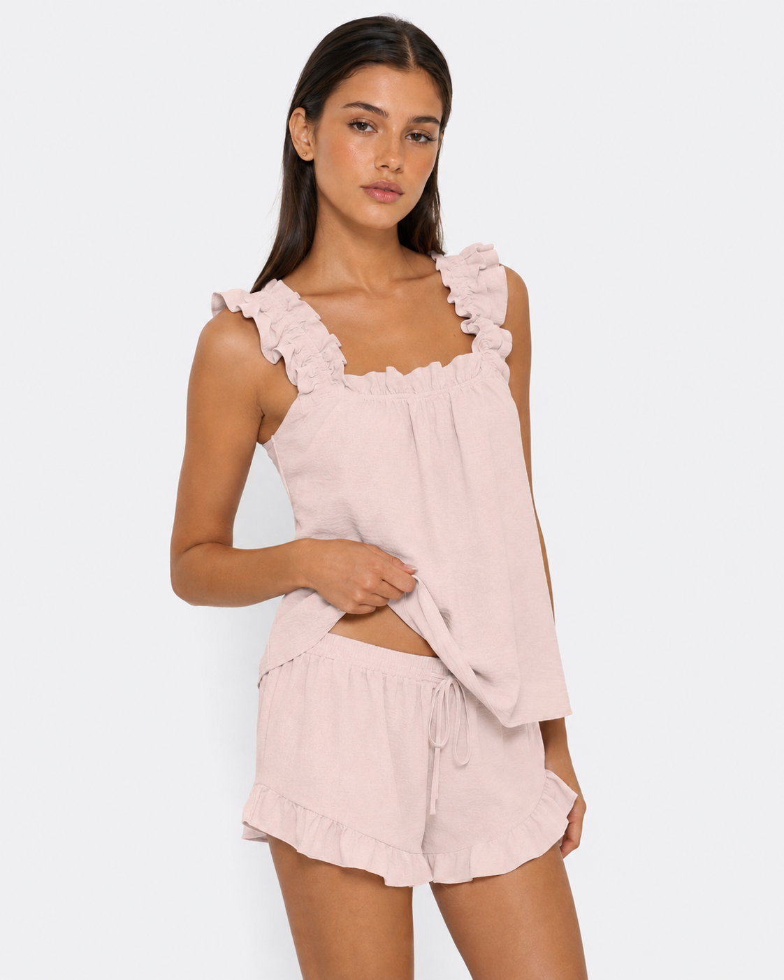 Ruffle Co-ord Set – Celine by Maravesse (40)
