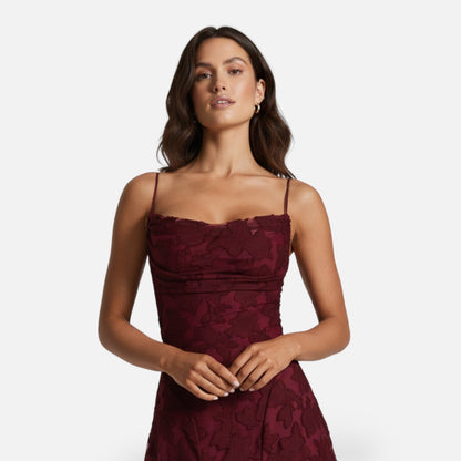 Lace Maxi Dress – Perrine by Maravesse (2)