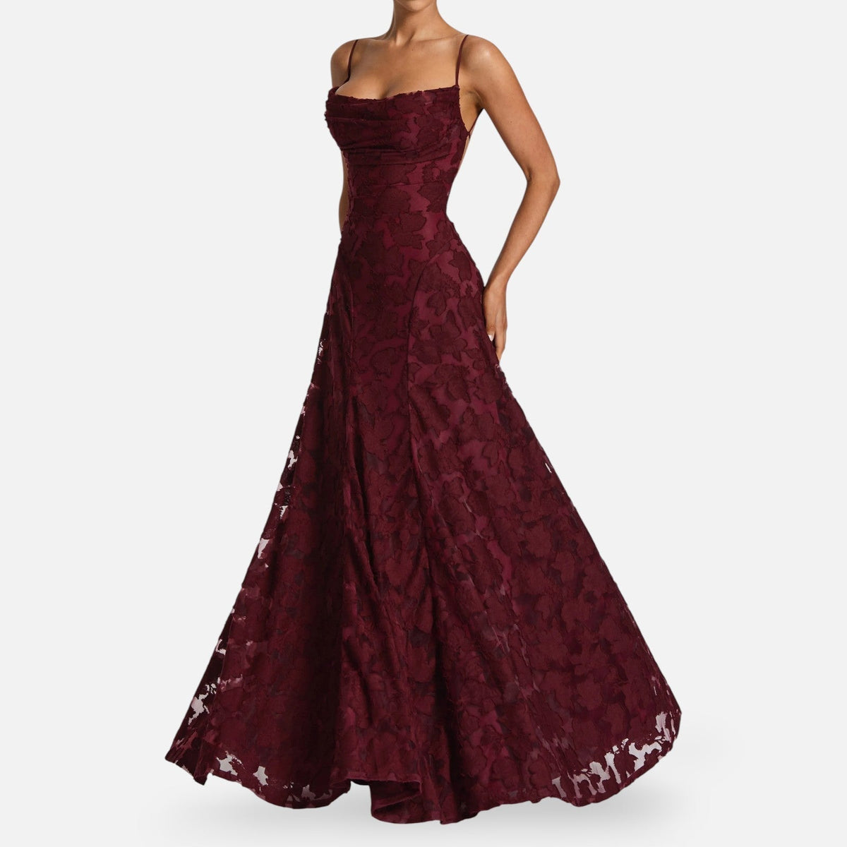 Lace Maxi Dress – Perrine by Maravesse (6)