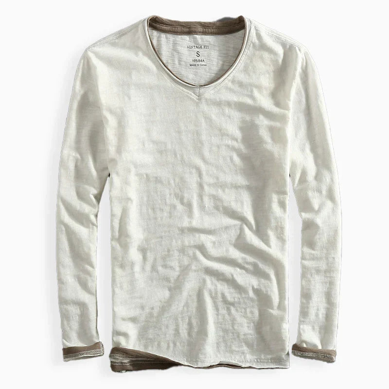 Blouse in White – Augusta by Maravesse