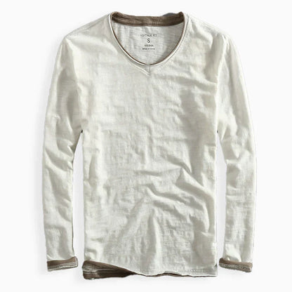 Blouse in White – Augusta by Maravesse
