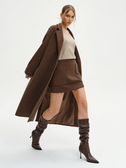 Tweed Oversized Coat – Giselle by Maravesse (4)
